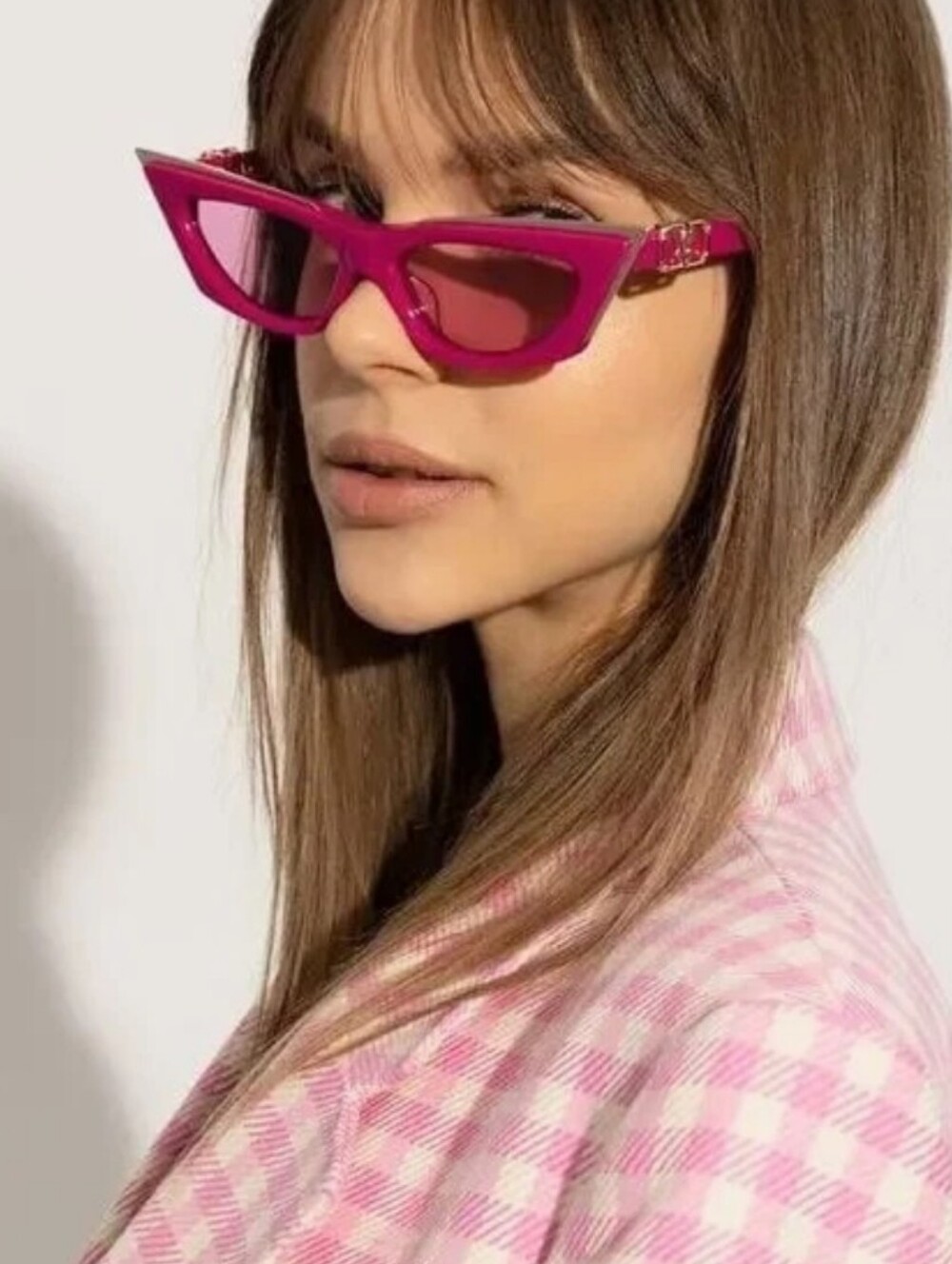 Valentino 55MM Cat Eye Sunglasses VLogo Goldcut VLS-113C NWT MSRP:$920